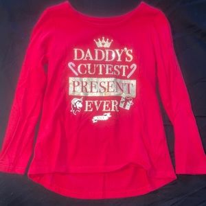 Girls Christmas shirt